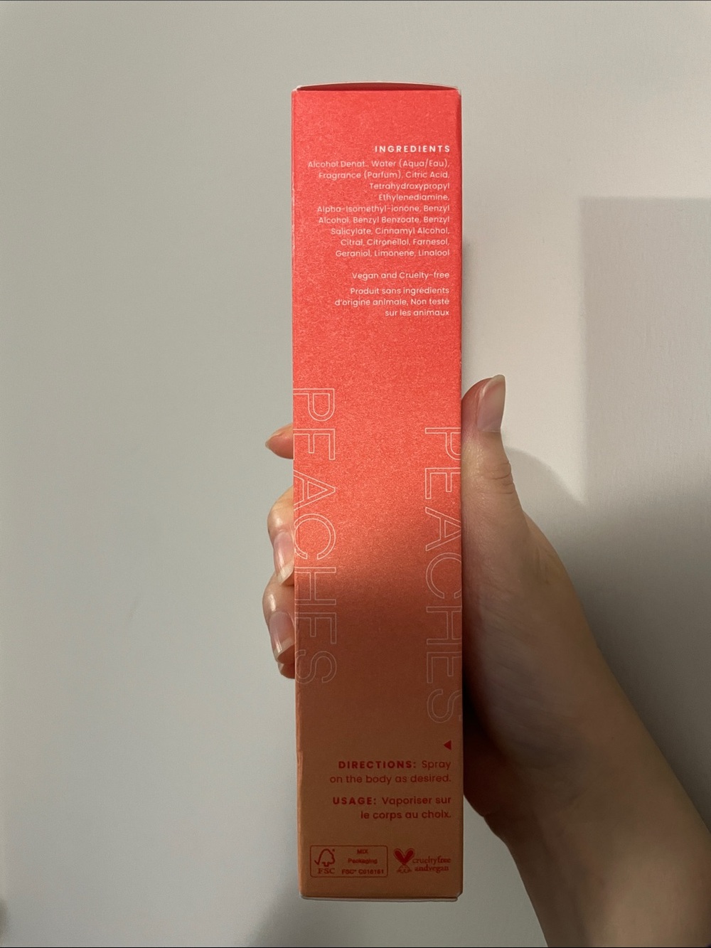 NWT Ellis Brooklyn peach perfume - Picture 2 of 2